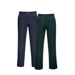 Portwest Straight Leg Pants Comfortable Button Belt Pant MW703