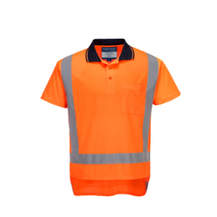 Portwest TTMC Short Sleeved Polo Lightweight Reflective Work Safety TM311