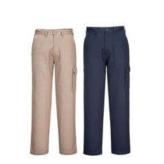 Portwest Mens Prime Mover Cargo Pant Work Cotton Drill Tough Job Pants MP700