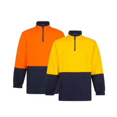 Portwest Cotton Brush Fleece Jumper Reflective Taped Safety Work MF515