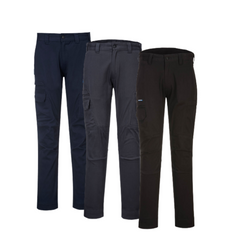 Portwest KX3 Cargo Pants Multiple Pocket Cotton Stretch Slim Pant T801