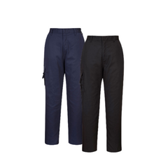 Portwest Ladies Combat Pants Comfortable 5 Pockets Straight Pant C099