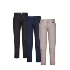 Portwest Ladies Stretch Slim Fit Work Pants Cotton Cargo Pants Comfort LP401