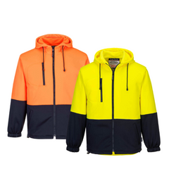 Portwest Men Water Repellent Hoodie Comfortable Work Safety Drawcord Hood MH317