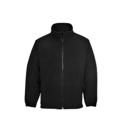 Portwest Mens Aran Fleece Jumper Middleweight Full Zip Long Sleeve Jacket F205