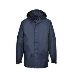Portwest Mens Arbroath Breathable Fleece Lined Jacket Waterproof Navy Jacket S53