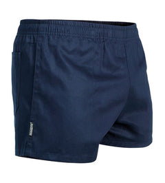 Stubbies Ruggers Mens Cotton Drill Shorts Elastic Casual Waistband Work SE206H