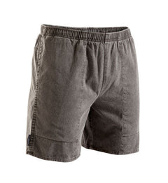 Stubbies Ruggers Mens Pigment Dyed Shorts Drawcord Cotton Elastic Work SE4200