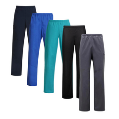 NNT Unisex Rontgen Elastic Waistband Scrub Pants Drawstring Comfort Nurse CATCGF