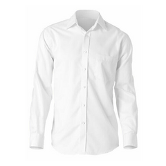 NNT Mens Textured Twill Fine Stripe Long Sleeve Cutaway Collar Business CATD1K
