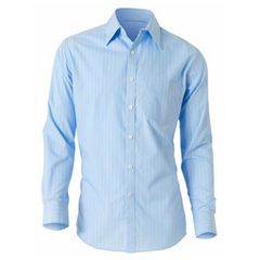 NNT Mens Formal Cotton Blend Stripe Long Sleeve Busines Shirt Classic Fit CATD10