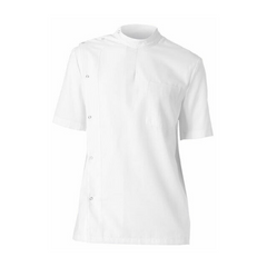 NNT Unisex Adults Neatron Stud Front Jacket Chef White Classic Fit Work CATP2H