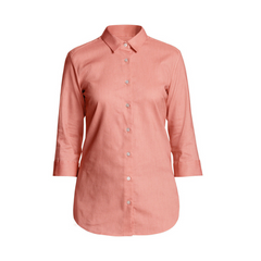 NNT Womens 3/4 Sleeve Mademmoiselle Formal Shirt Side Splits Business CATU5K