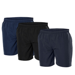 Stubbies Ruggers Mens Long Leg Shorts Drawcord Comfy Elasticised Work SE317H